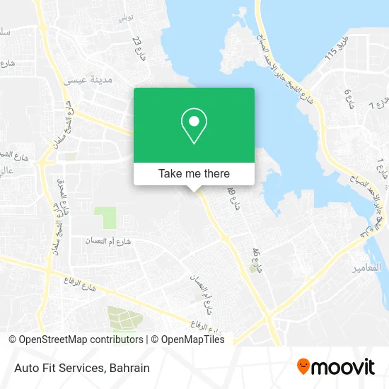 Auto Fit Services map