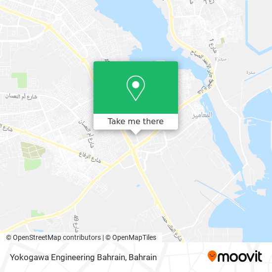 Yokogawa Engineering Bahrain map