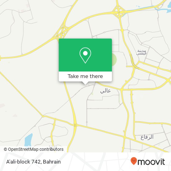 A'ali-block 742 map