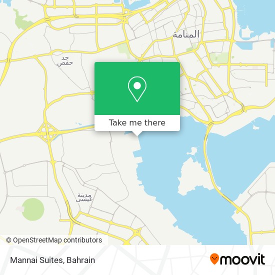 Mannai Suites map