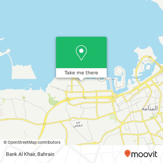 Bank Al Khair map