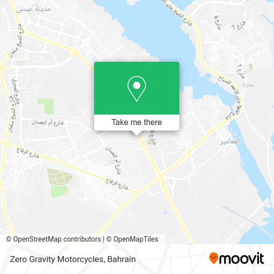 Zero Gravity Motorcycles map