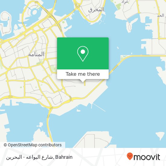شارع اليواعه - البحرين map