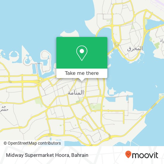 Midway Supermarket Hoora map