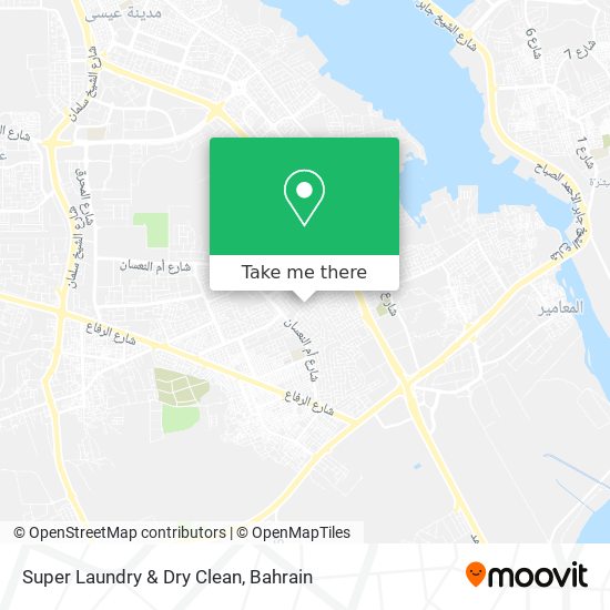 Super Laundry & Dry Clean map