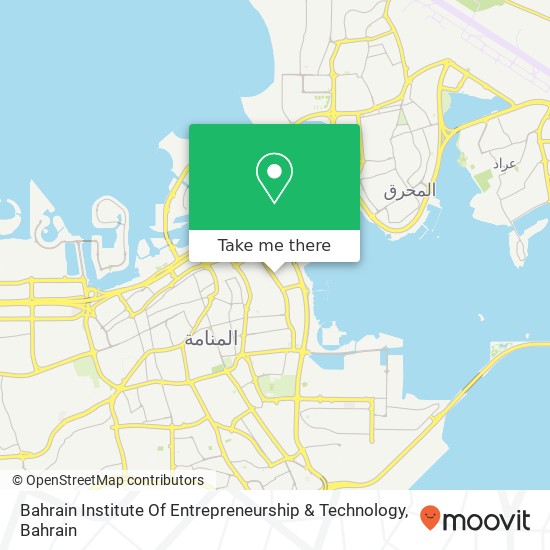 Bahrain Institute Of Entrepreneurship & Technology map