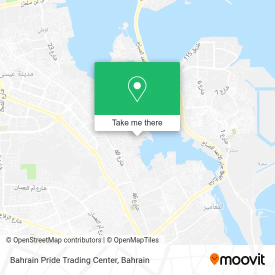 Bahrain Pride Trading Center map