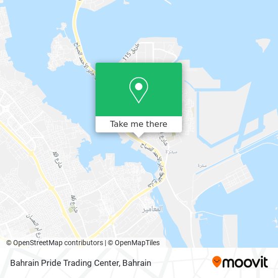 Bahrain Pride Trading Center map