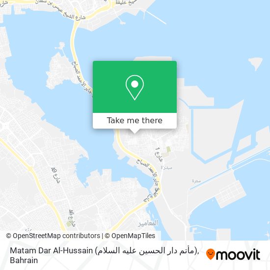 Matam Dar Al-Hussain (مأتم دار الحسين عليه السلام) map