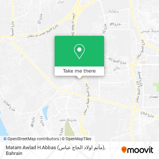 Matam Awlad H.Abbas (مأتم اولاد الحاج عباس) map