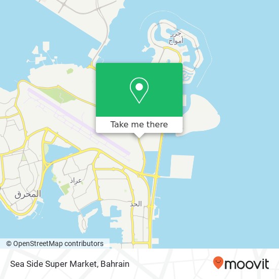 Sea Side Super Market map