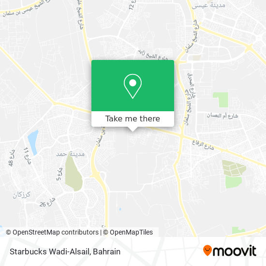 Starbucks Wadi-Alsail map
