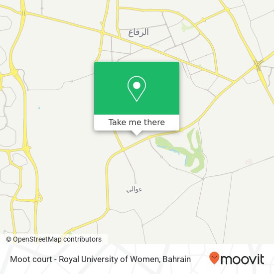Moot court - Royal University of Women map