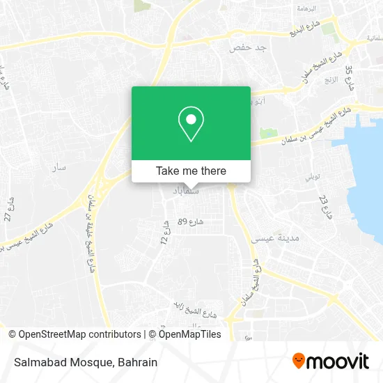 Salmabad Mosque map