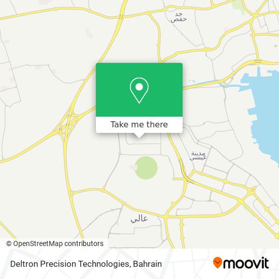 Deltron Precision Technologies map