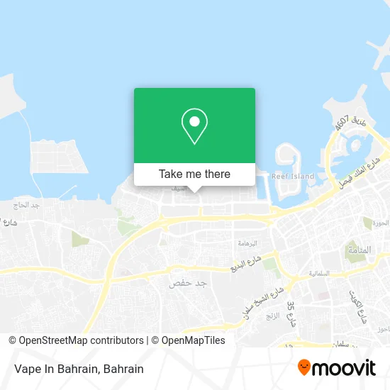 Vape In Bahrain map