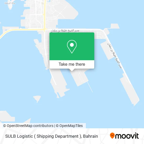 SULB Logistic ( Shipping Department ) map