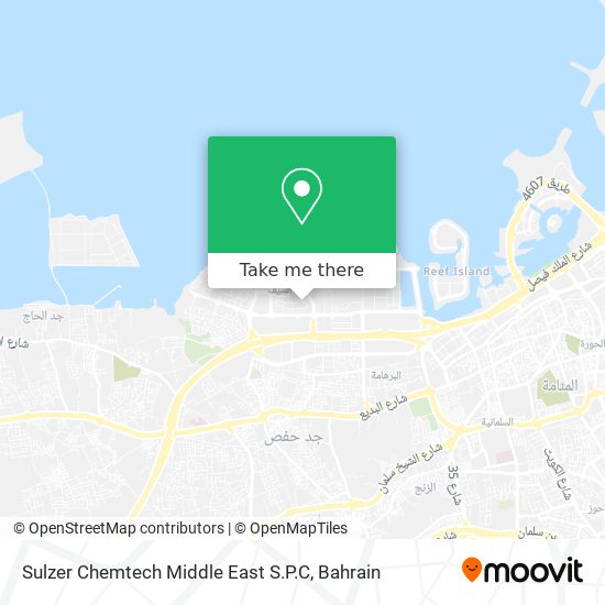 Sulzer Chemtech Middle East S.P.C map