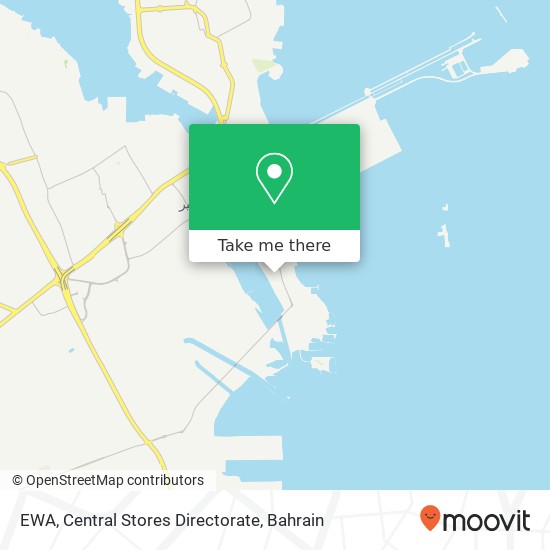 EWA, Central Stores Directorate map