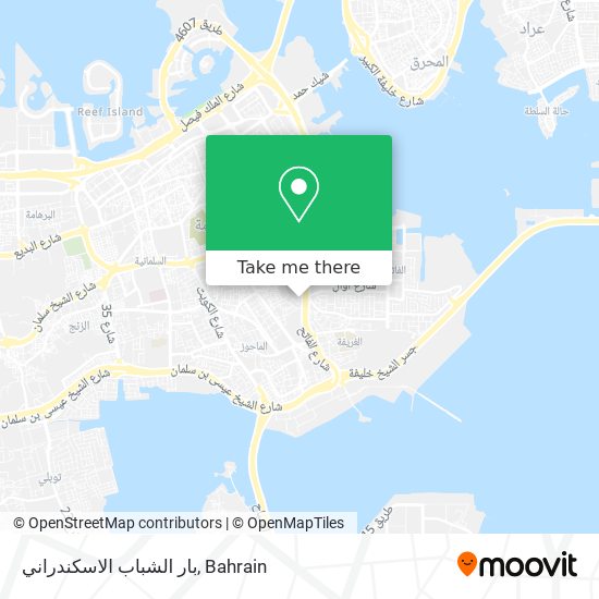 بار الشباب الاسكندراني map