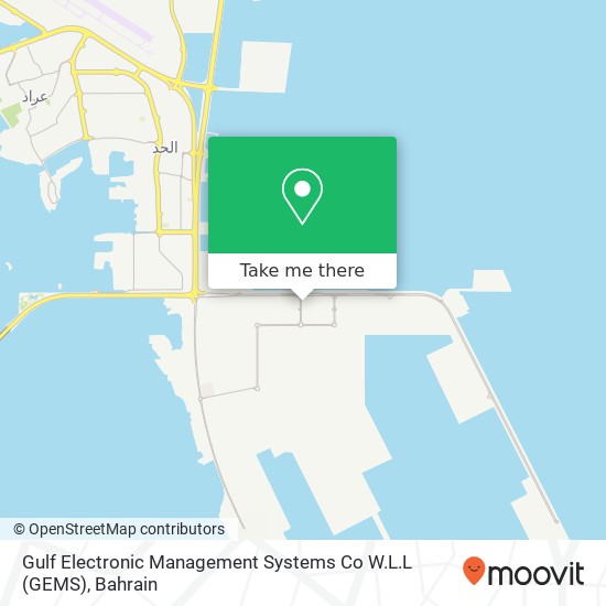 Gulf Electronic Management Systems Co W.L.L (GEMS) map