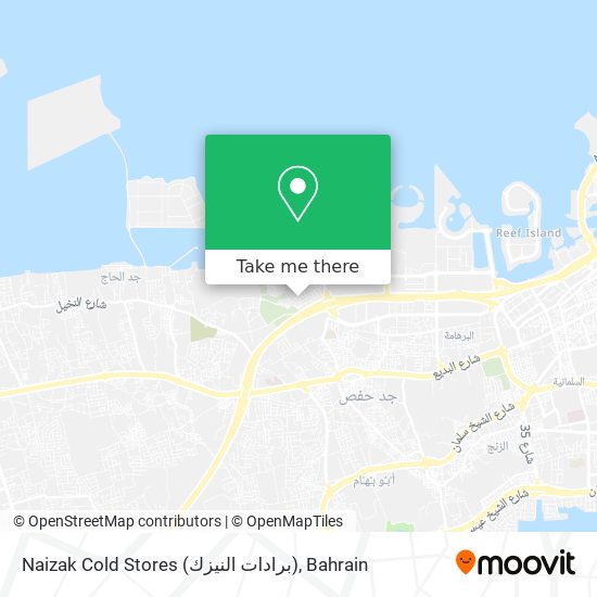 Naizak Cold Stores (برادات النيزك) map