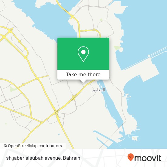 sh.jaber alsubah avenue map