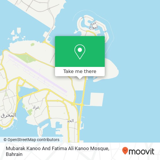 Mubarak Kanoo And Fatima Ali Kanoo Mosque map