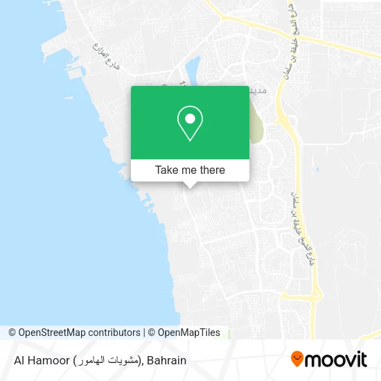 Al Hamoor (مشويات الهامور) map