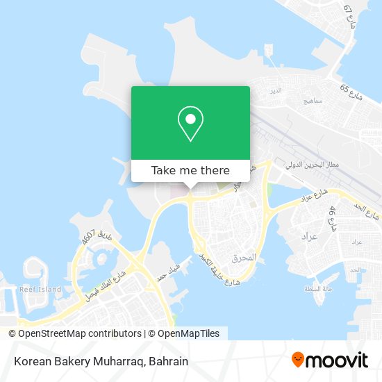 Korean Bakery Muharraq map