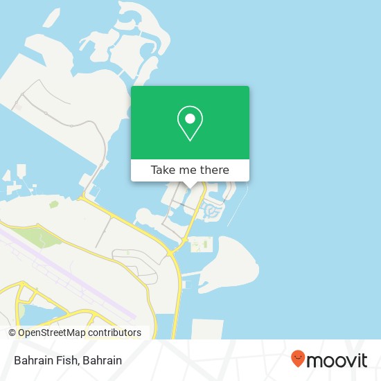 Bahrain Fish map