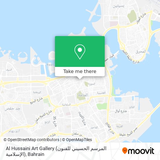 Al Hussaini Art Gallery (المرسم الحسيني للفنون الإسلامية) map