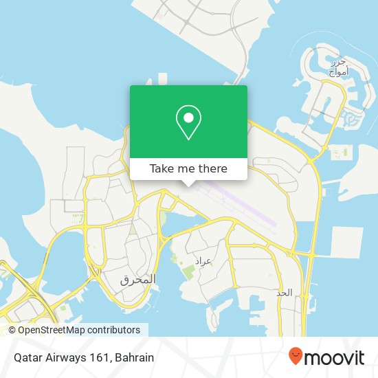 Qatar Airways 161 map