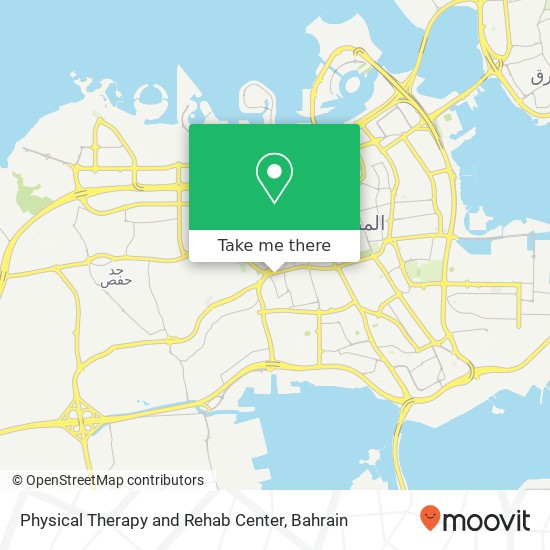 Physical Therapy and Rehab Center map