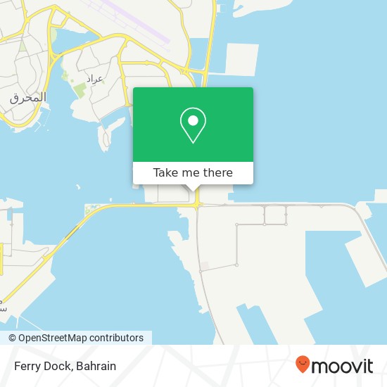 Ferry Dock map