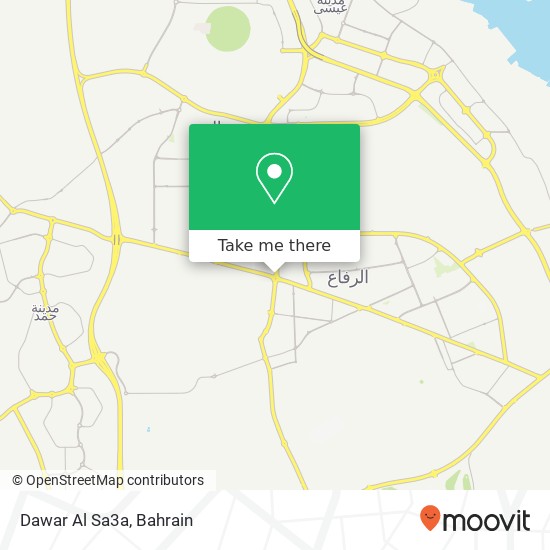 Dawar Al Sa3a map