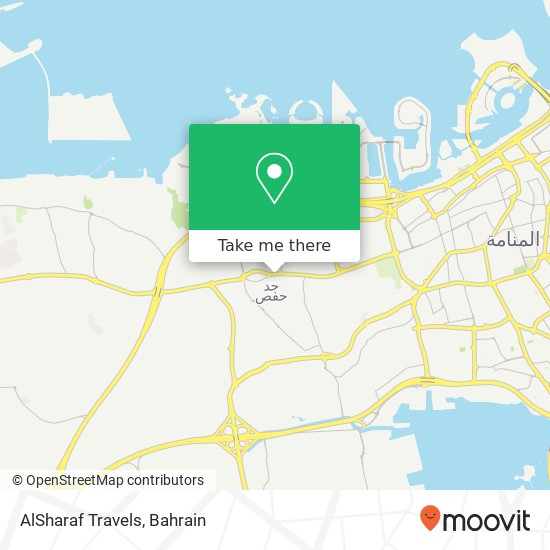 AlSharaf Travels map