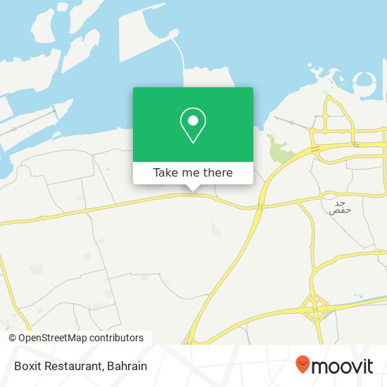 Boxit Restaurant map