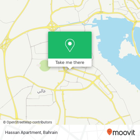 Hassan Apartment map