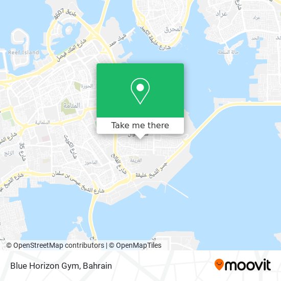 Blue Horizon Gym map