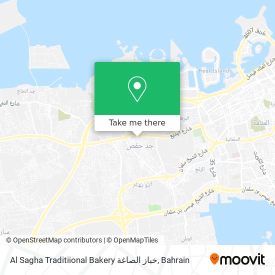 Al Sagha Traditiional Bakery خباز الصاغة map