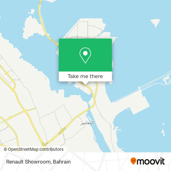 Renault Showroom map