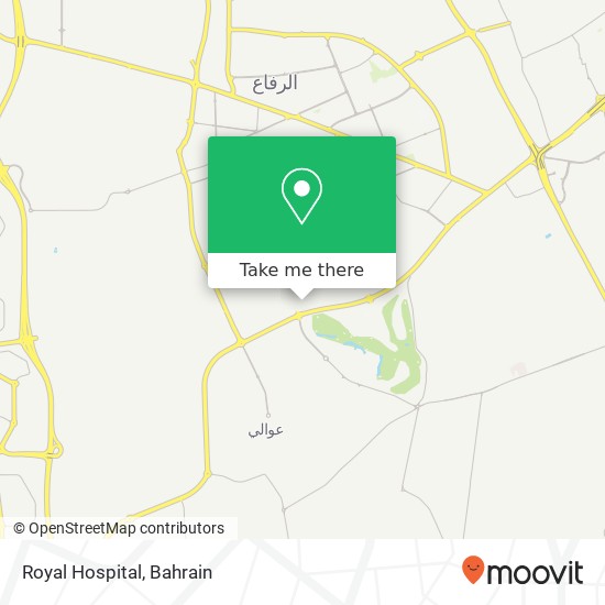 Royal Hospital map