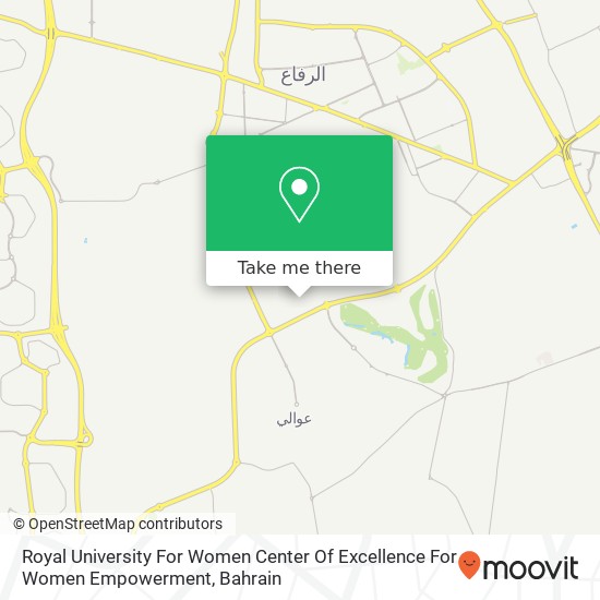 Royal University For Women Center Of Excellence For Women Empowerment map