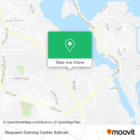 Respawn Gaming Center map