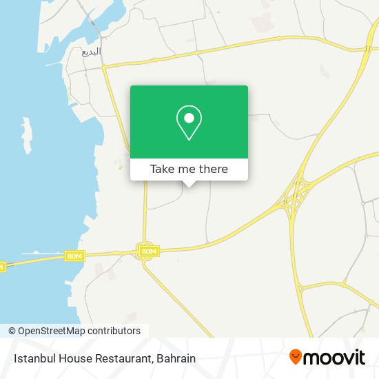Istanbul House Restaurant map