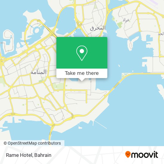 Rame Hotel map