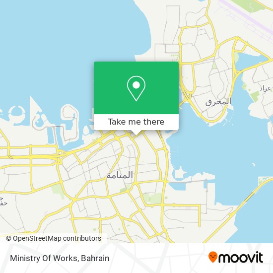 Ministry Of Works map