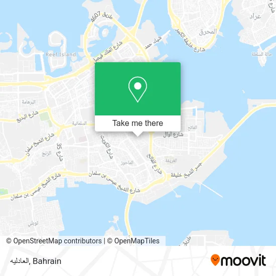 العادليه map