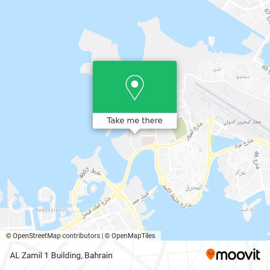 AL Zamil 1 Building map